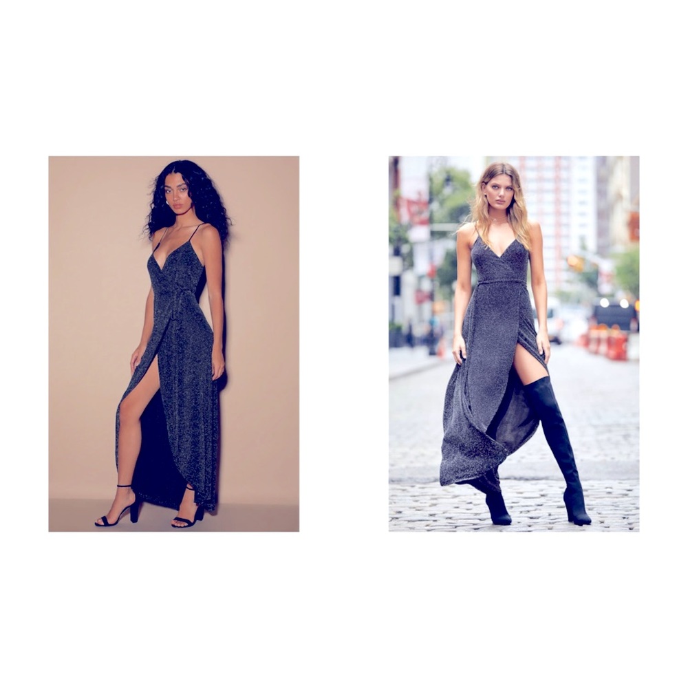 Metallic Formal Dress